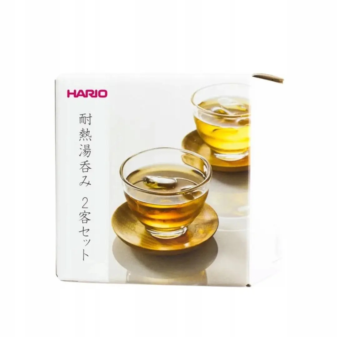 Hario Yunomi Theeglazen Set - 170ml - 2 stuks - afbeelding 4 van 5