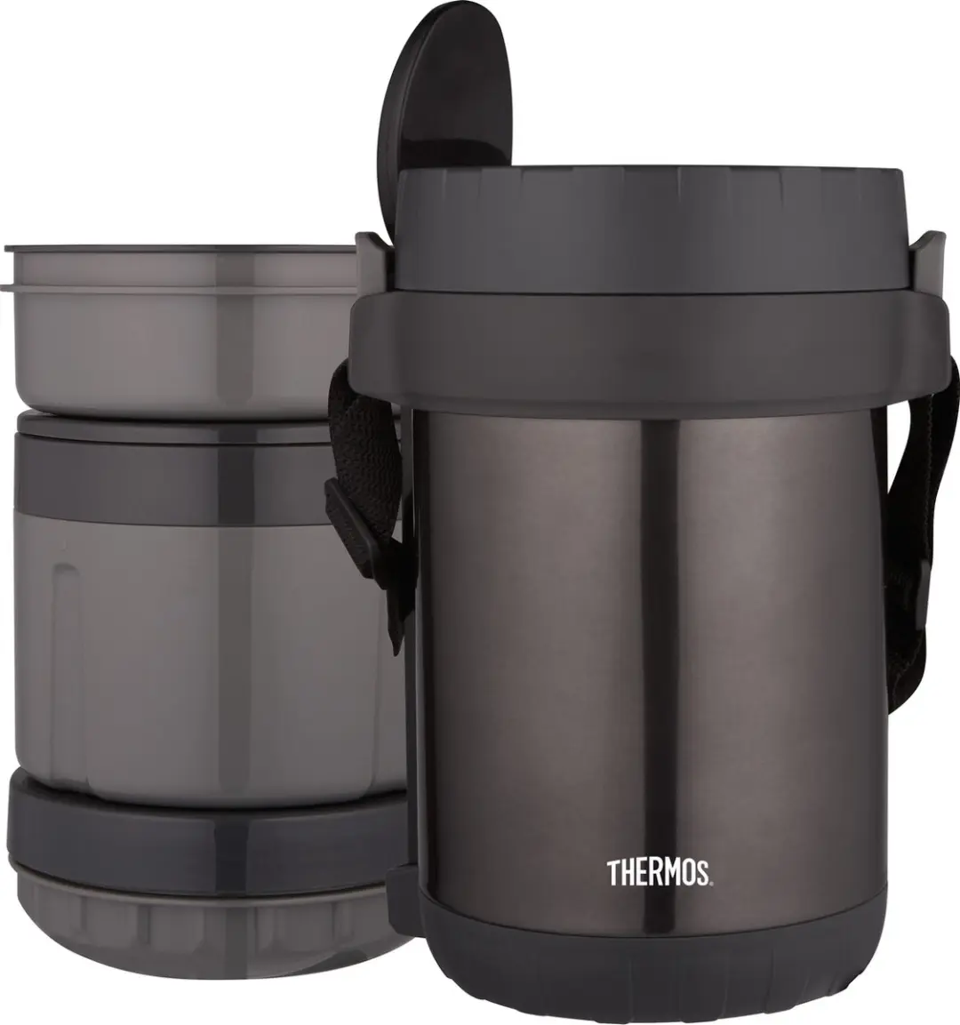 Thermos JBG Voedseldrager Met 3 Compartimenten En Lepel