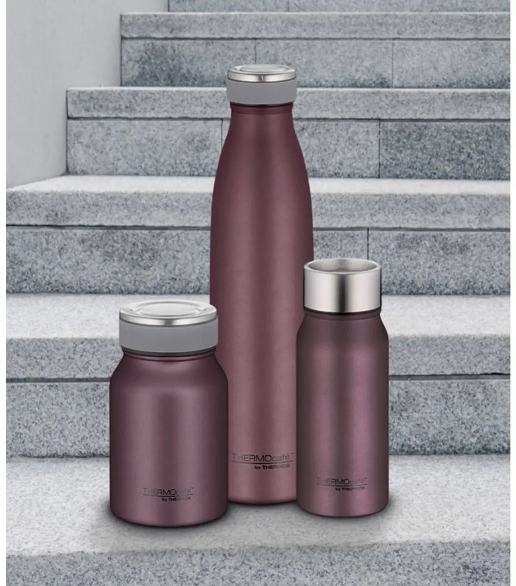 THERMOS reisbeker TC Drinking Mug, roze, 0,35 L, dubbelwandig edelstaal