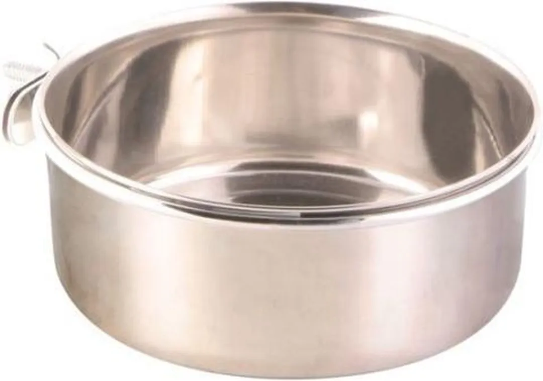 Trixie RVS Voerbak 600ml - Ø12cm - Zilver - afbeelding 4 van 4