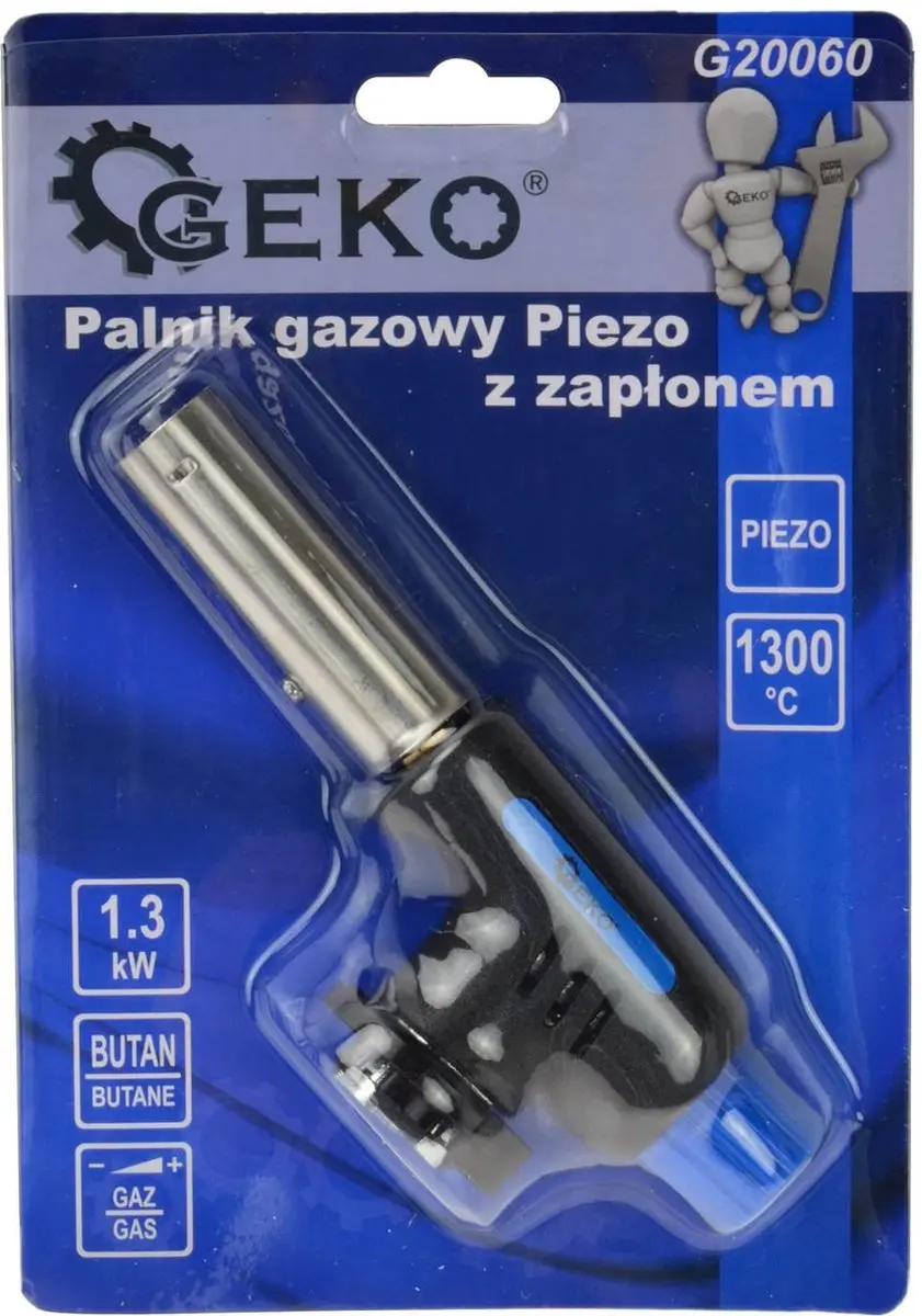 GEKO G20060 Gasbrander - Automatische Ontsteking - 1300°C - afbeelding 4 van 6