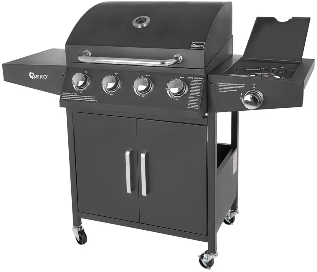 GEKO Gasbarbecue G80516 - 5 branders - afbeelding 4 van 6