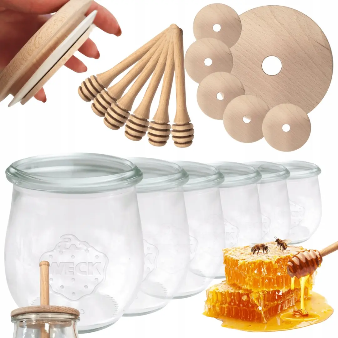 WECK Honingpotten met Lepel 220ml