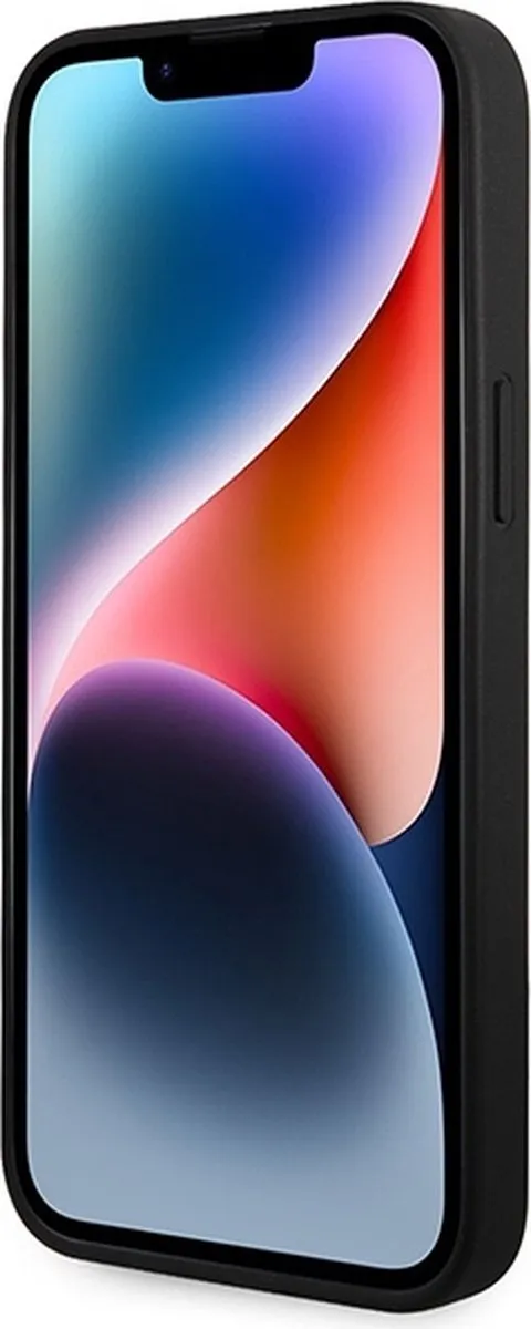 Mercedes-Benz AMG Leather Back Case - iPhone 14 Pro Max - Zwart