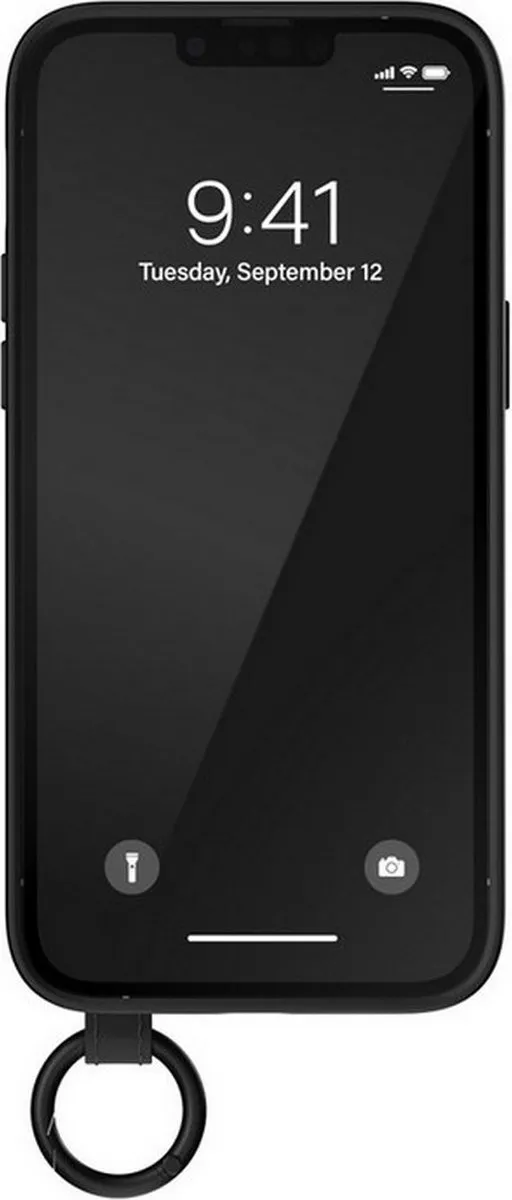 Adidas Back Cover iPhone 14 Pro - Zwart