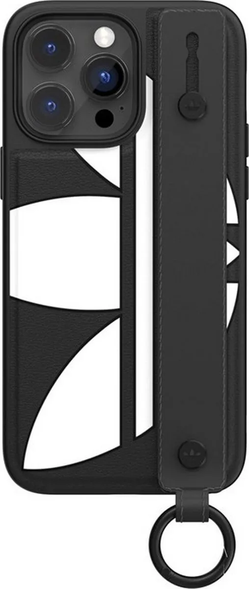Adidas Back Cover iPhone 14 Pro - Zwart