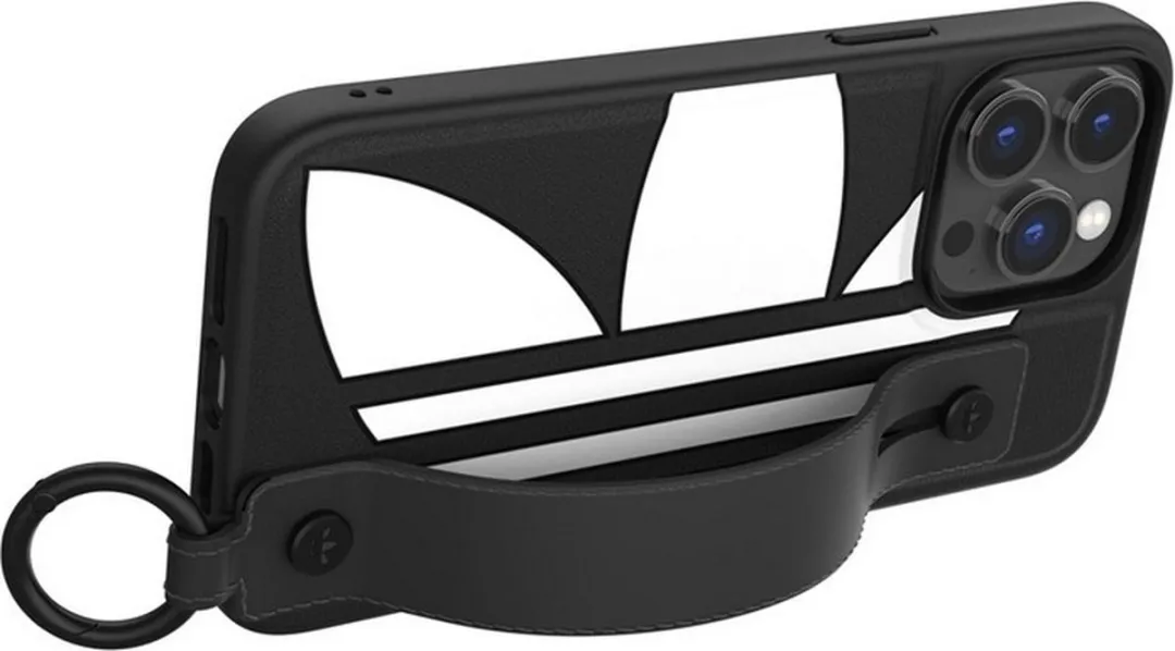 Adidas Back Cover iPhone 14 Pro - Zwart