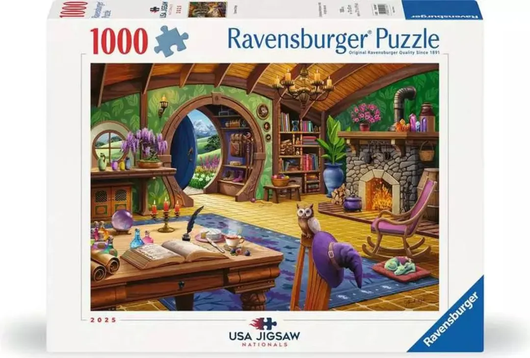 Ravensburger USA Jigsaw Nationals 2025 Charmed Cottage Puzzel 1000 Stuks