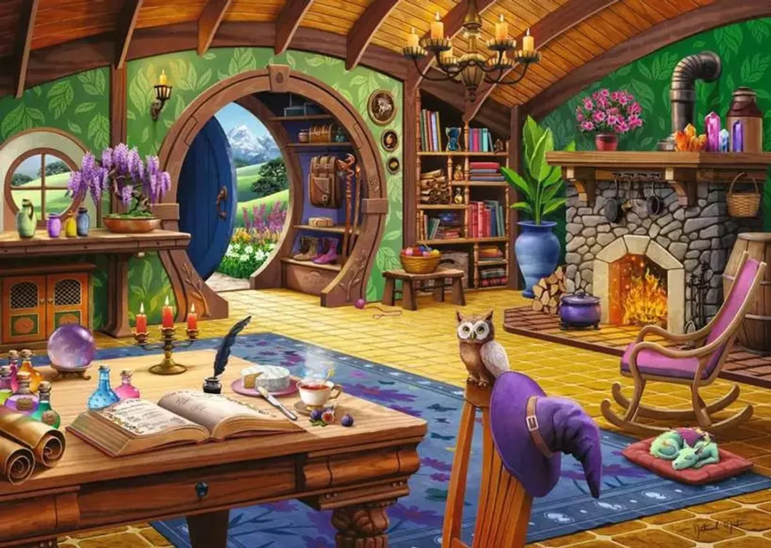 Ravensburger USA Jigsaw Nationals 2025 Charmed Cottage Puzzel 1000 Stuks
