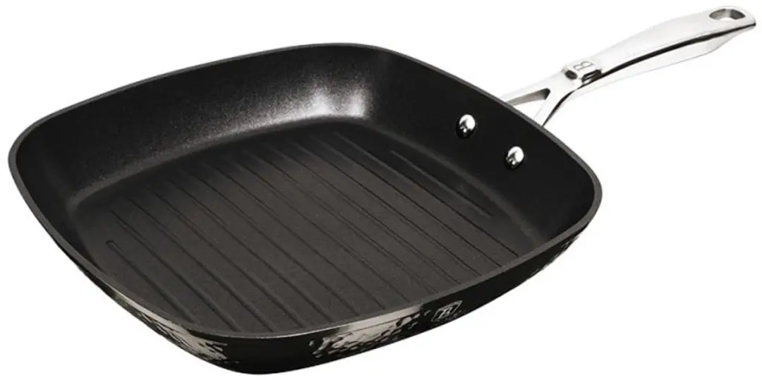 Grillpan met titaniumlaag, 28 cm, Shine Basalt Collection