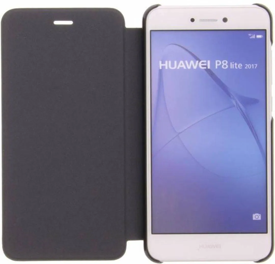 Huawei P9 Lite 2017 Flip Cover - Zwart - 51991958