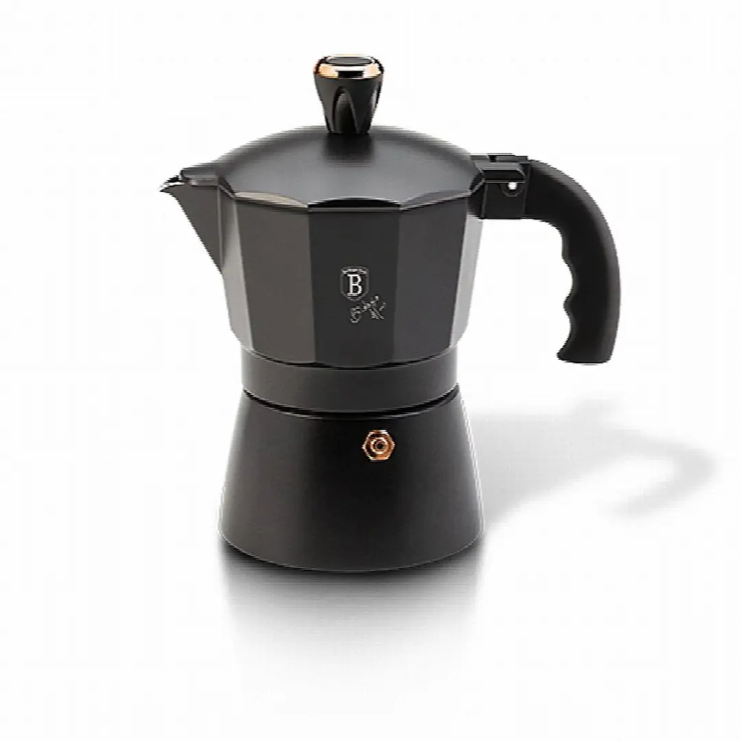 Espressokannet voor 3 kopjes uit de Black Rose-collectie