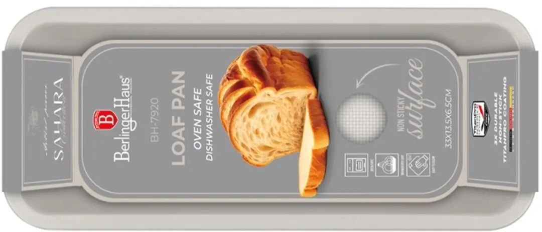 Bakvorm voor bisschopsbroodje met titaniumcoating uit de Sahara-collectie