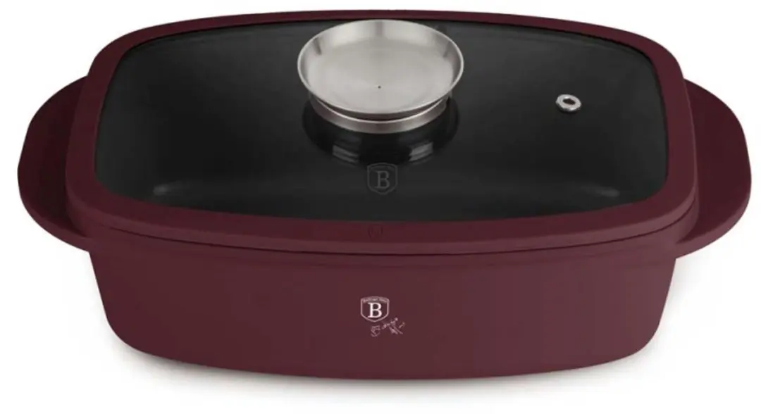 Ovenpan met titaniumcoating en aromatisch deksel uit de Leonardo Collection