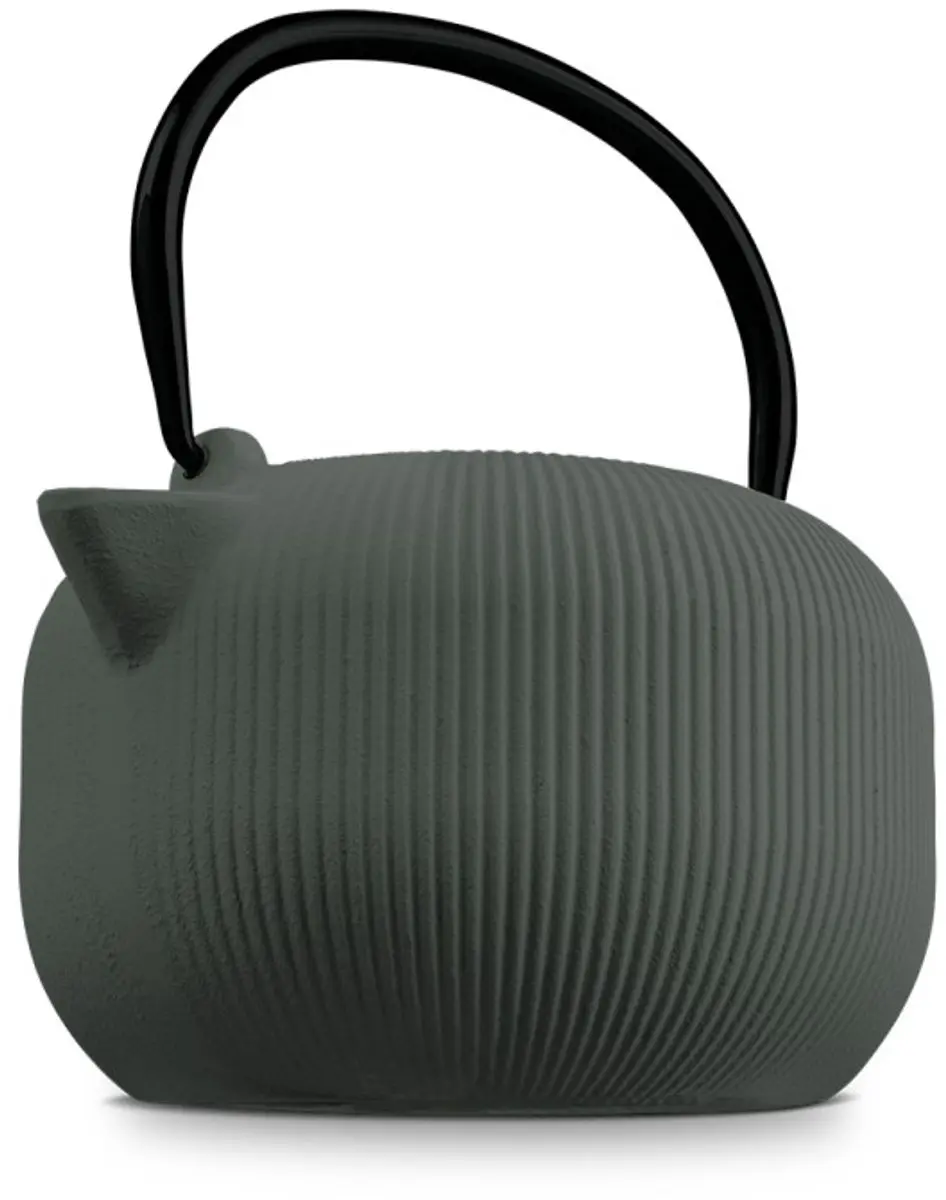 Gietijzeren theepot 1 l uit de Matte Green-collectie