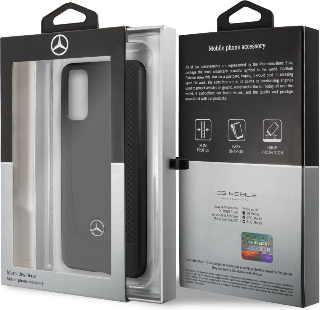 Mercedes-Benz Galaxy S20 Hoesje - Effen Zwart