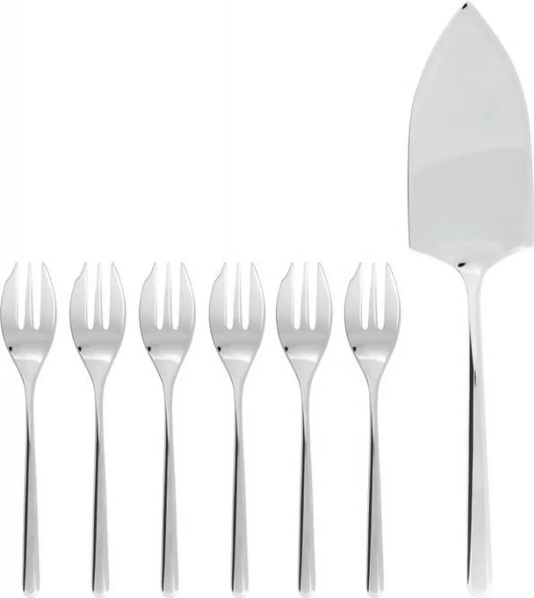 SA 040863 Zilverkleurig Bestek Linear Ta