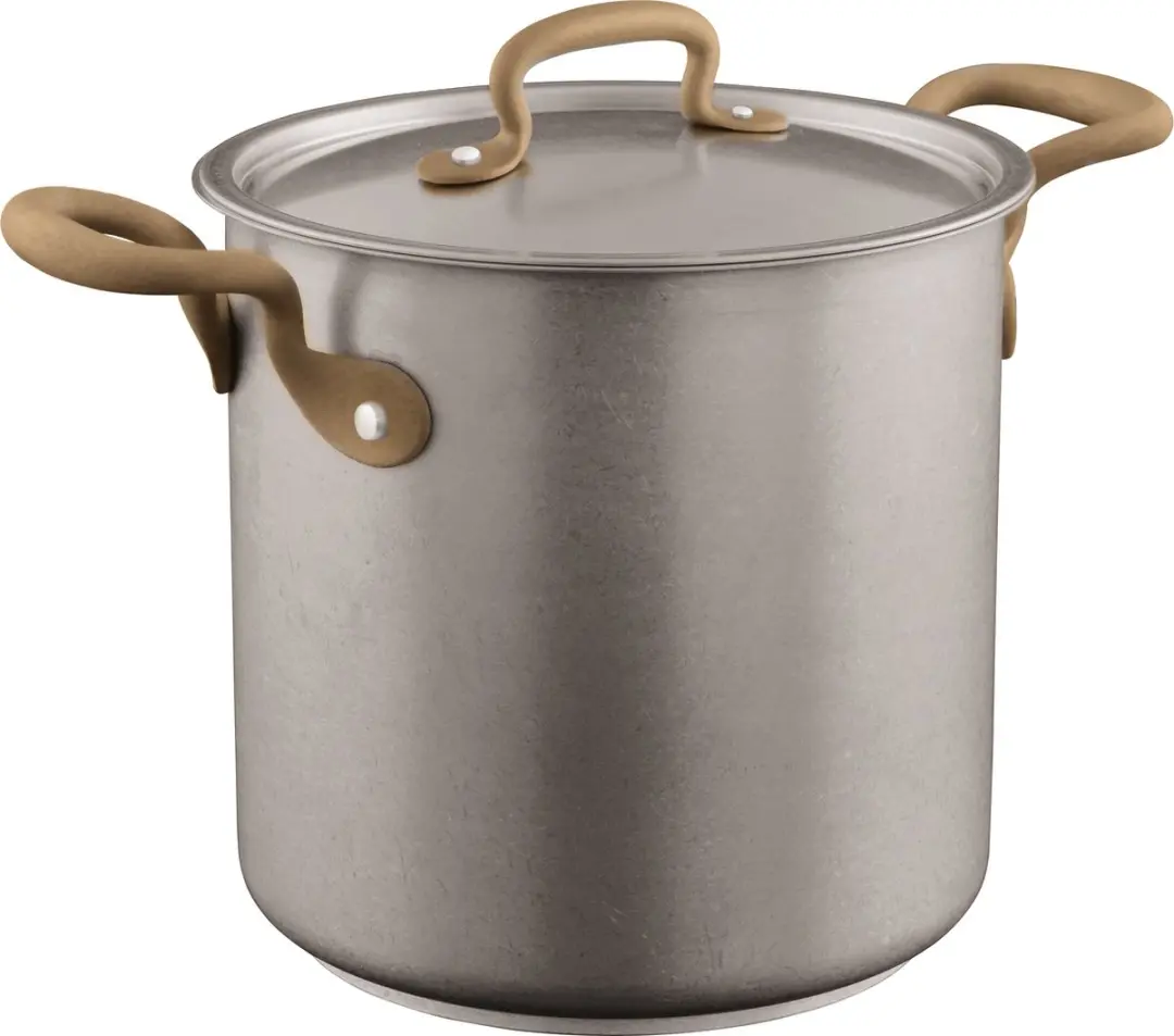 Kookpan Vintage extra hoog 20 cm incl deksel