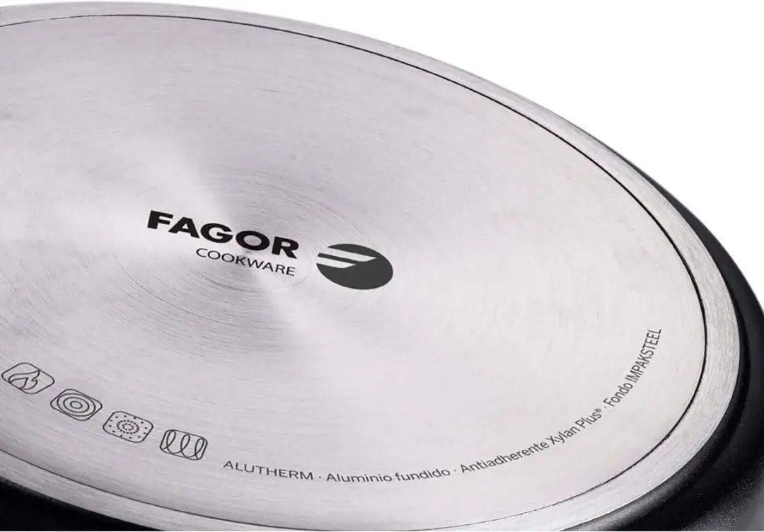 Fagor Alutherm Pan Zwart Aluminium Ø24cm - afbeelding 6 van 6