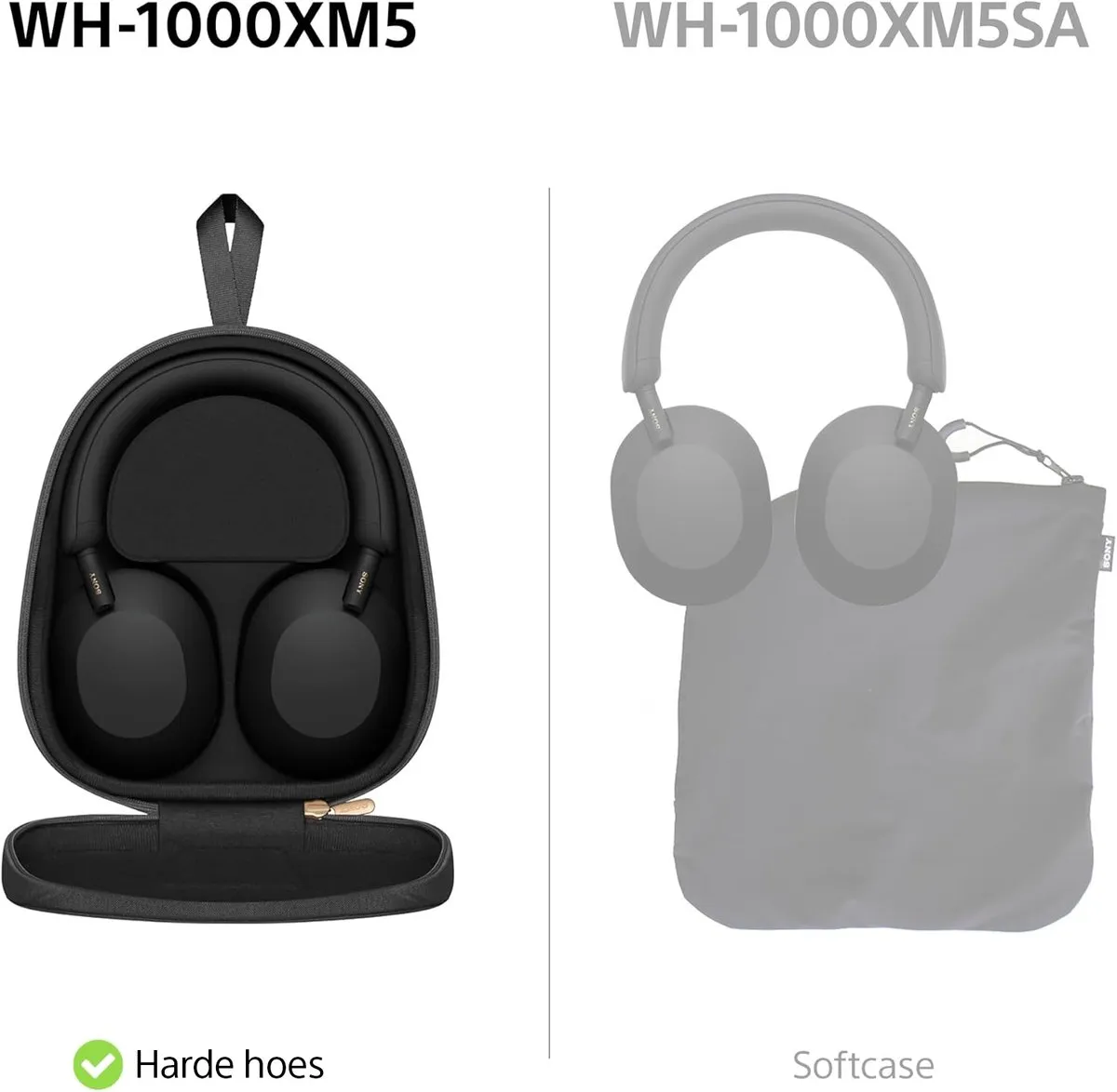 Sony WH-1000XM5 Noise Cancelling Koptelefoon - Zwart