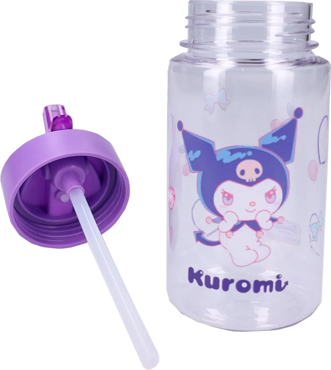 Kuromi Drinkfles 450ml - Paars - afbeelding 4 van 6