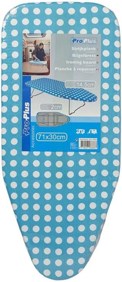 ProPlus Compacte Strijkplank - Voor op Tafel - 71x30cm - afbeelding 4 van 6
