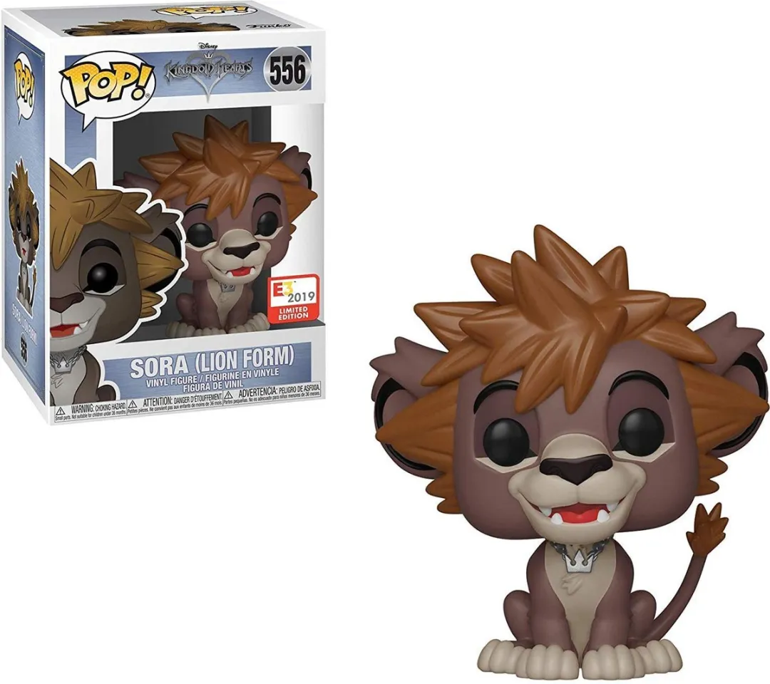 Funko Pop! Kingdom Hearts Sora Lion Form #556 Exclusief