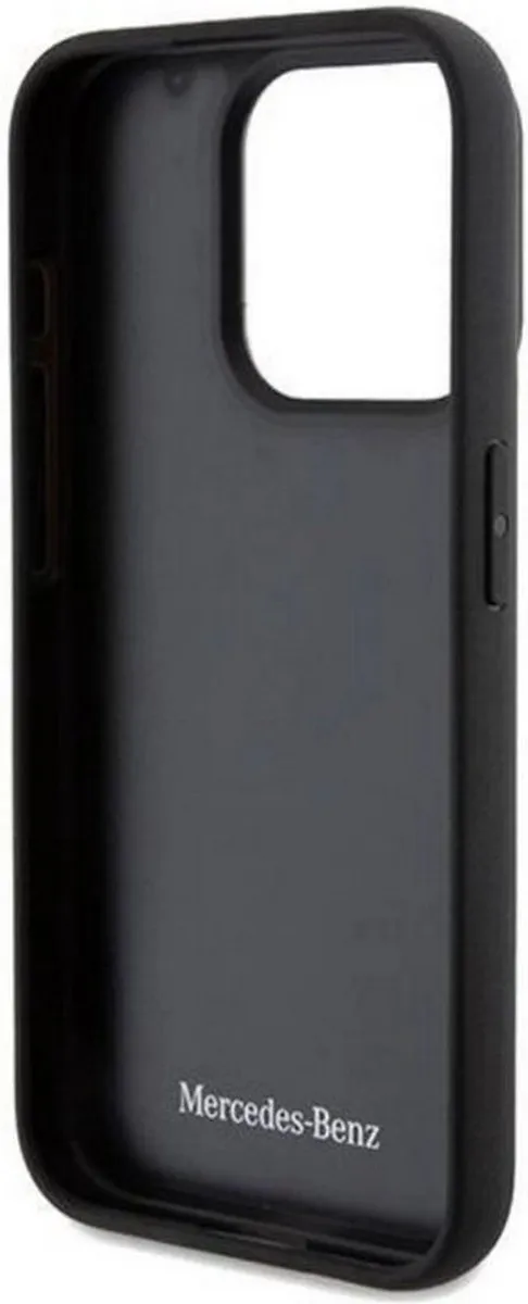 Mercedes-Benz Carbon Back Case iPhone 15 Pro - Zwart