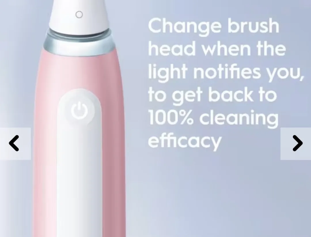 Oral-B iO 3S Elektrische Tandenborstel - Roze