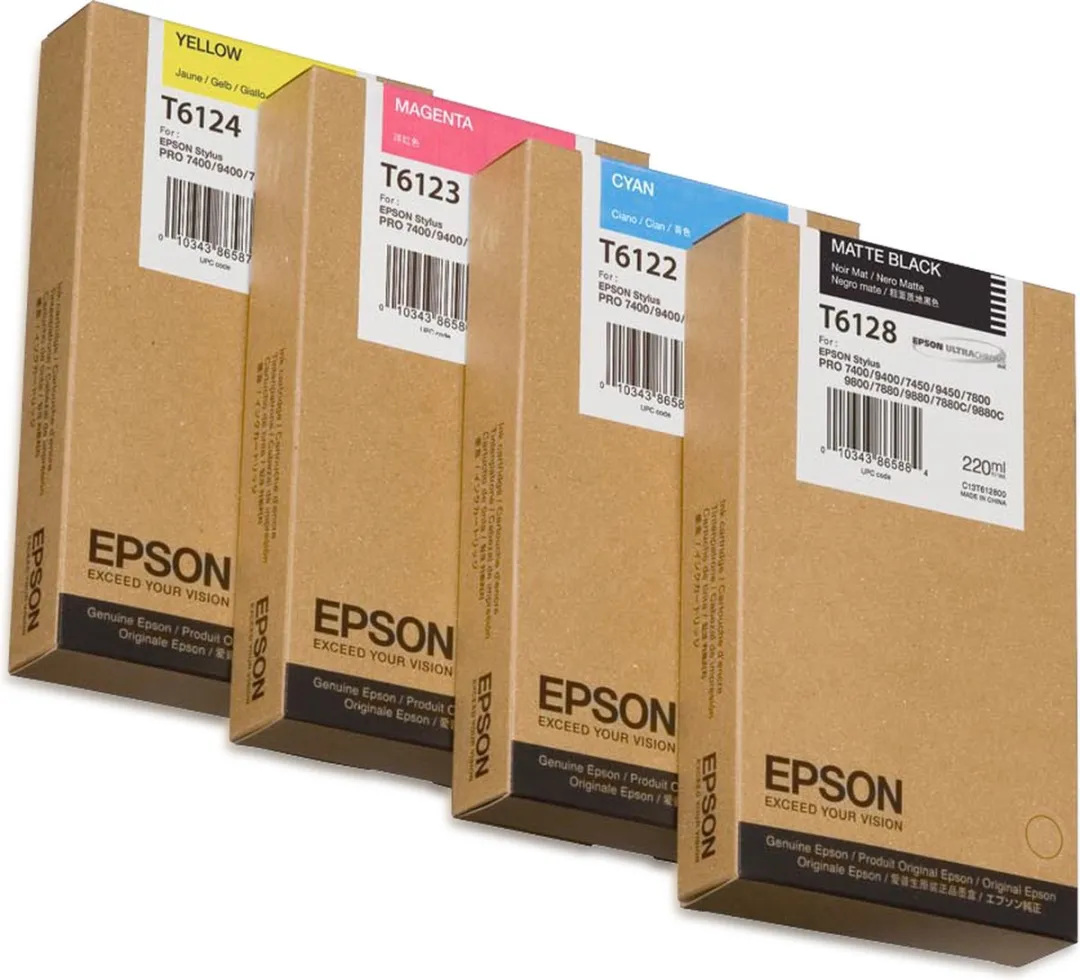 Epson T6124 Inktcartridge Geel - 220ml