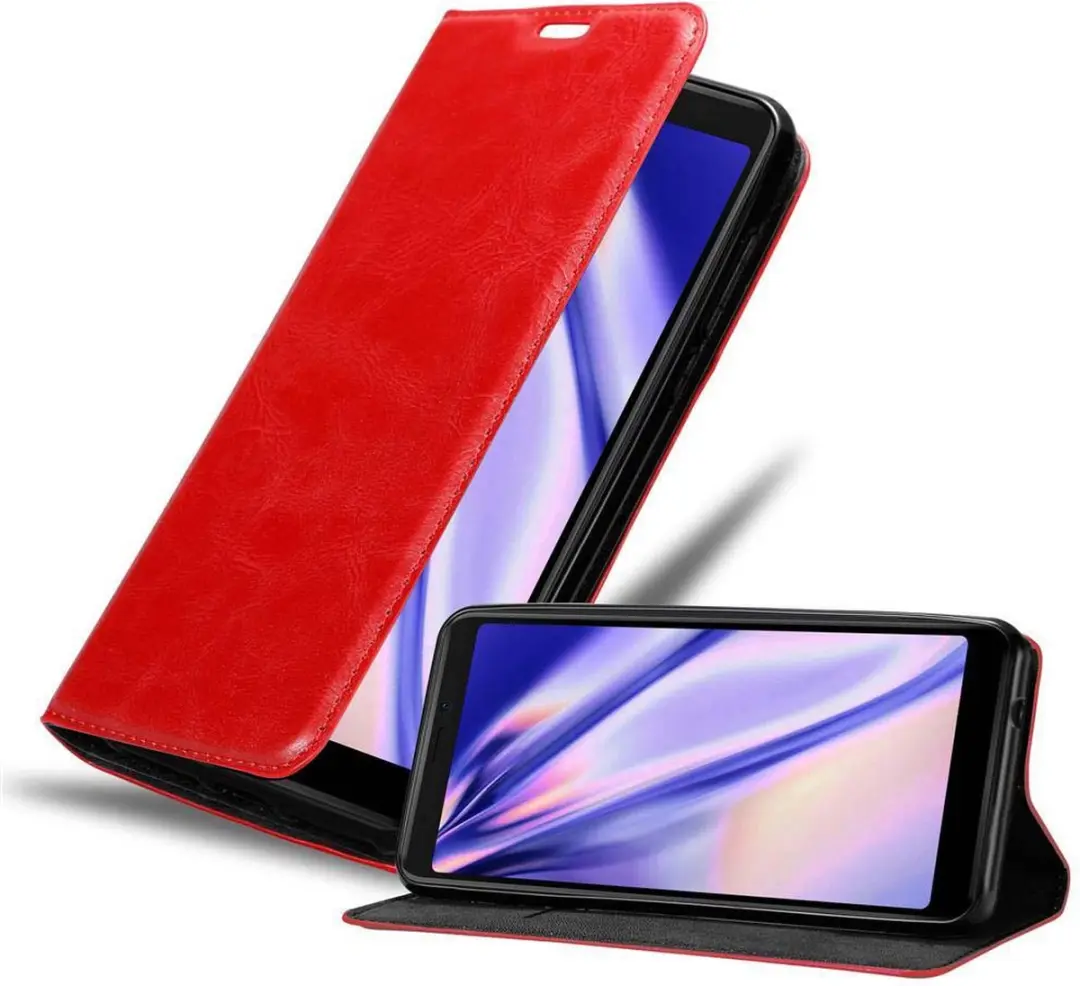 Cadorabo Hoesje geschikt voor WIKO Y60 in APPEL ROOD