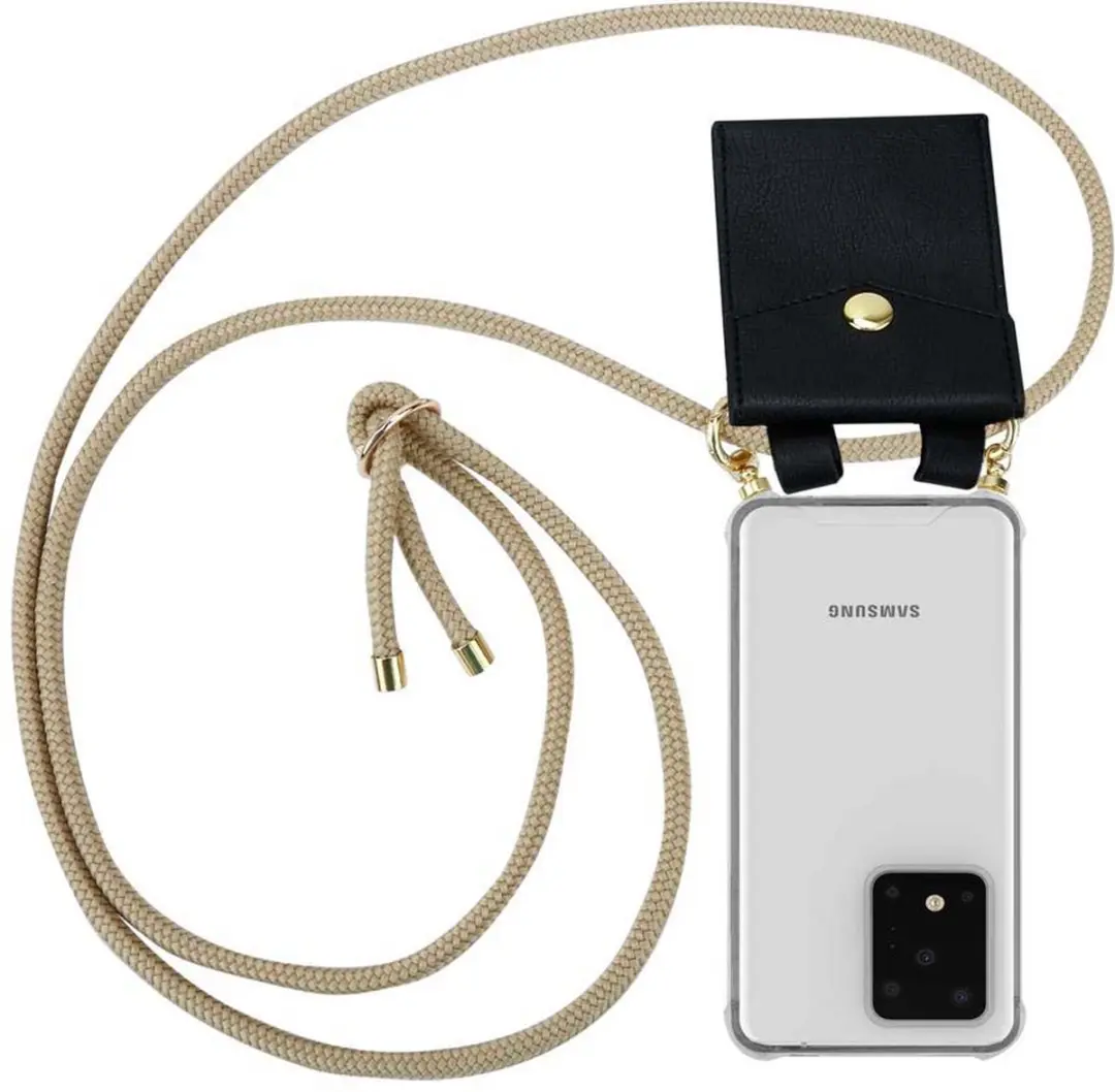 Cadorabo Hoesje geschikt voor Samsung Galaxy S20 ULTRA in GLANZEND BRUIN