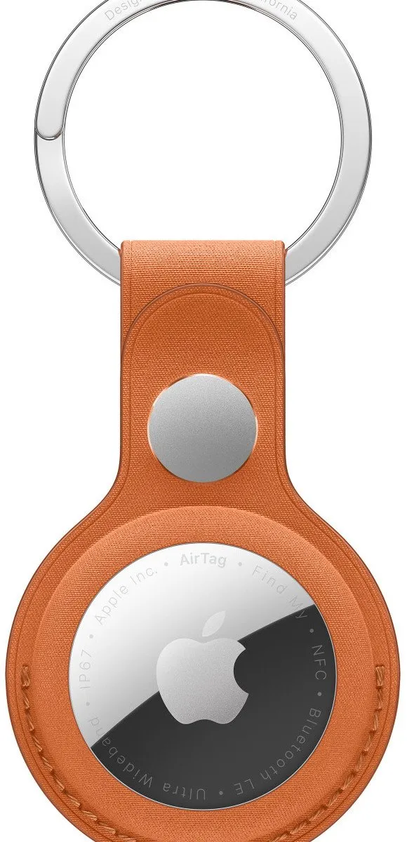Apple FineWoven AirTag-sleutelhanger