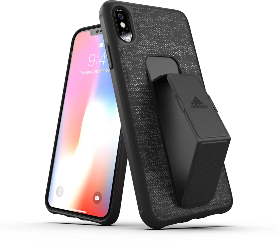 Adidas SP Grip Case iPhone XS Max - Zwart