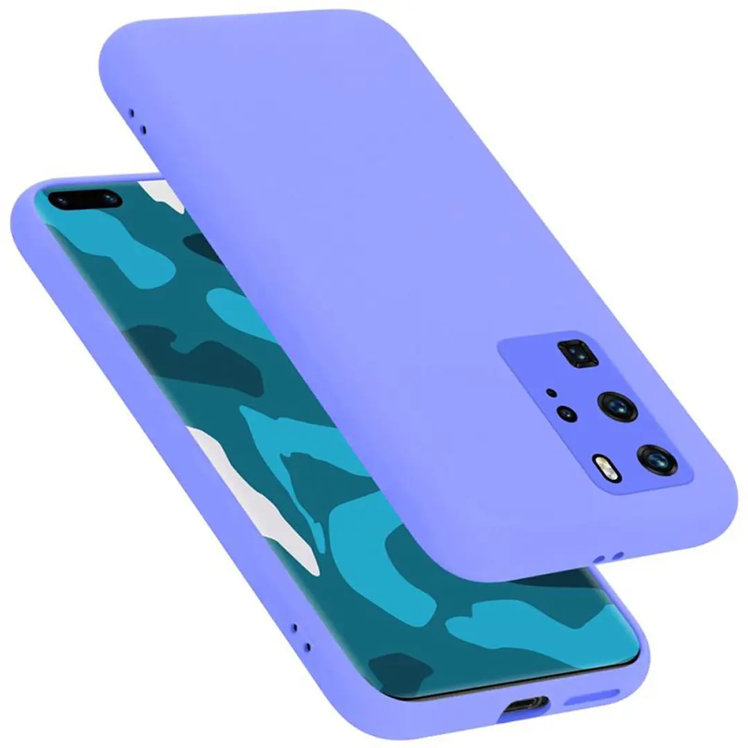 Cadorabo Hoesje geschikt voor Huawei P40 PRO / P40 PRO+ in LIQUID LICHT PAARS