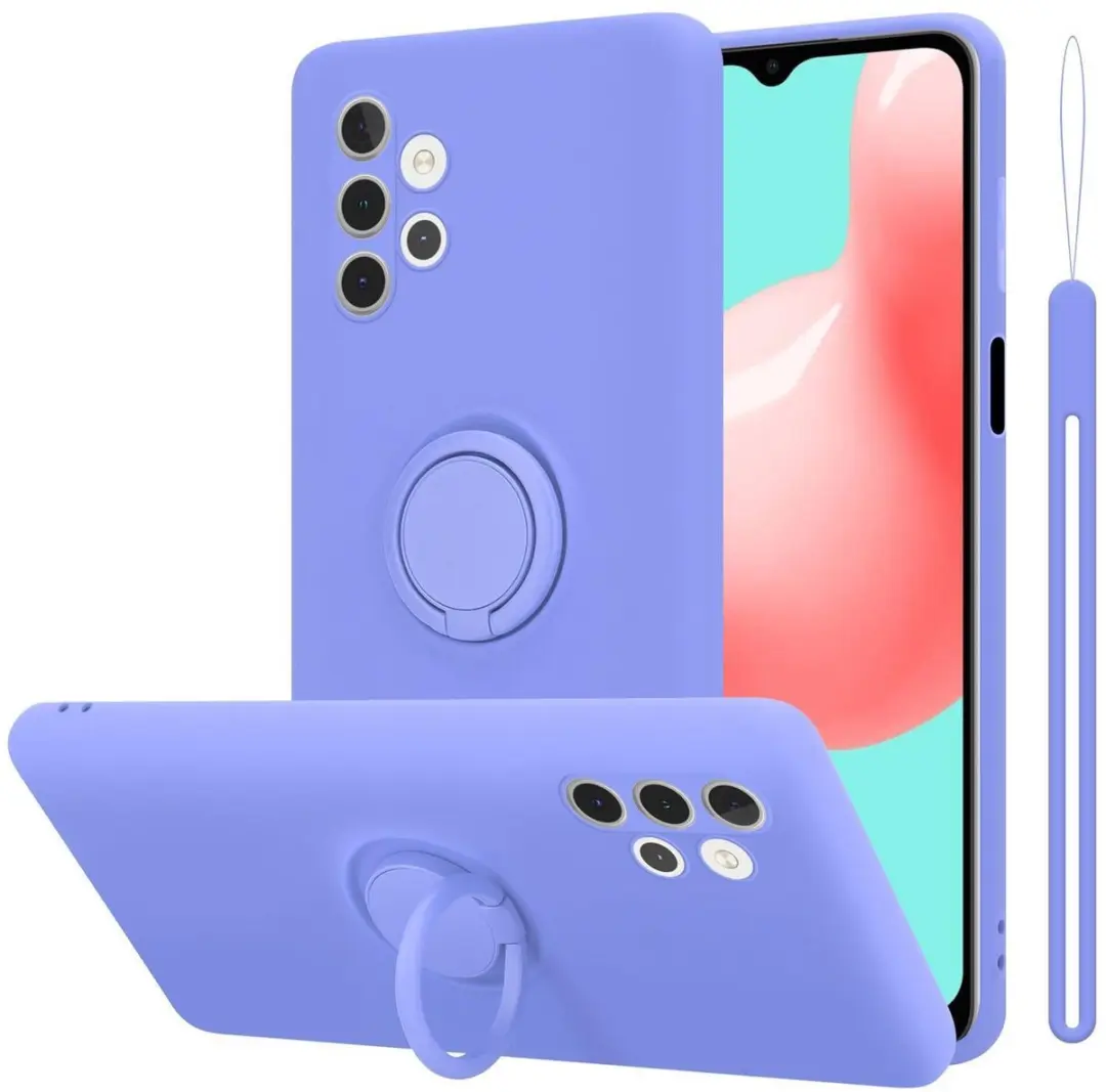 Cadorabo Hoesje geschikt voor Samsung Galaxy A32 5G in LIQUID LICHT PAARS