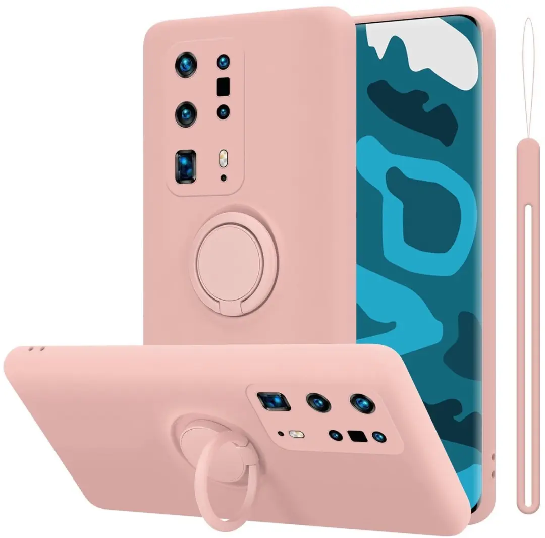 Cadorabo Hoesje geschikt voor Huawei P40 PRO / P40 PRO+ in LIQUID ROZE