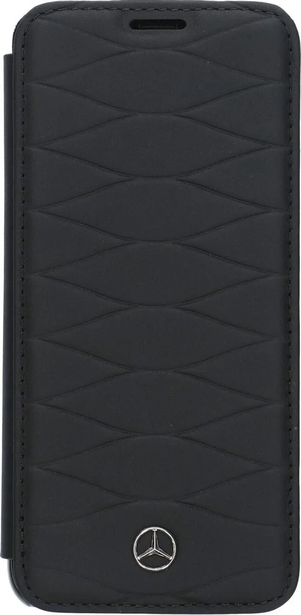 Mercedes-Benz Galaxy S8 Book Case S203-6 - Zwart Leer