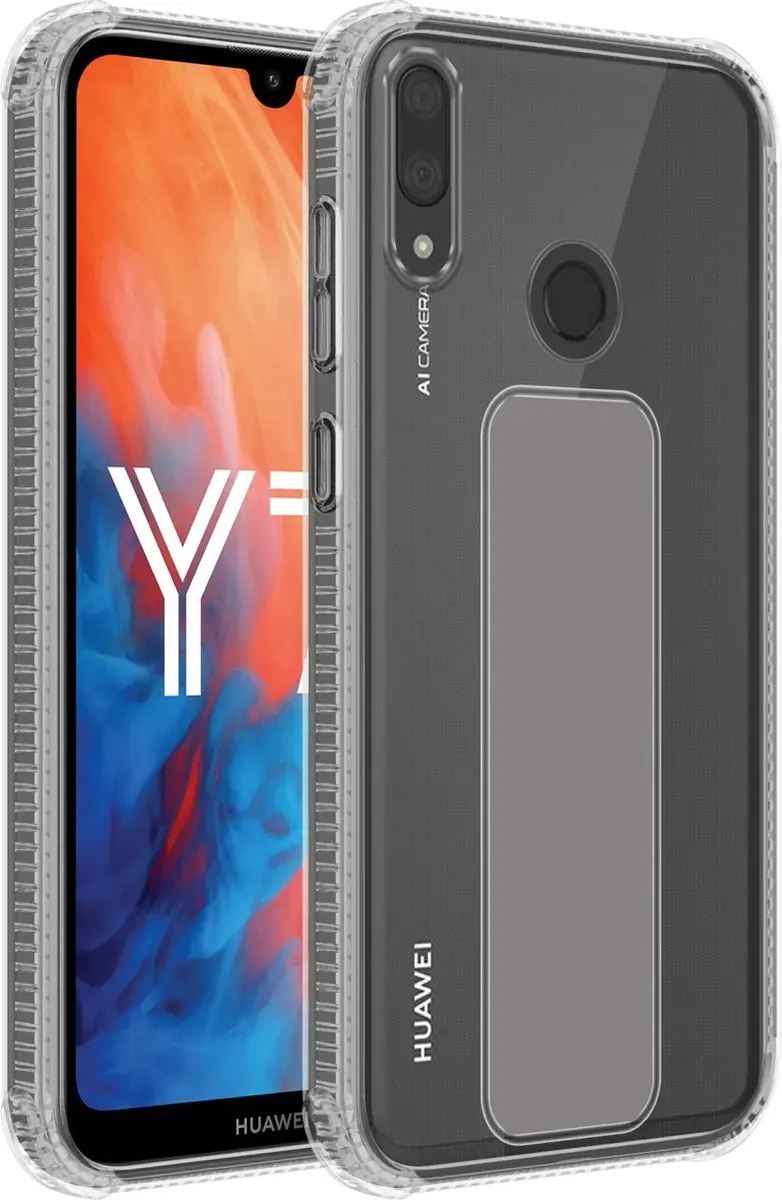 Cadorabo Hoesje geschikt voor Huawei Y7 2019 / Y7 PRIME 2019 in GRIJS