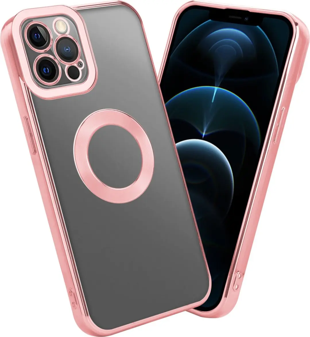 Cadorabo Hoesje geschikt voor Apple iPhone 12 PRO in Transparant