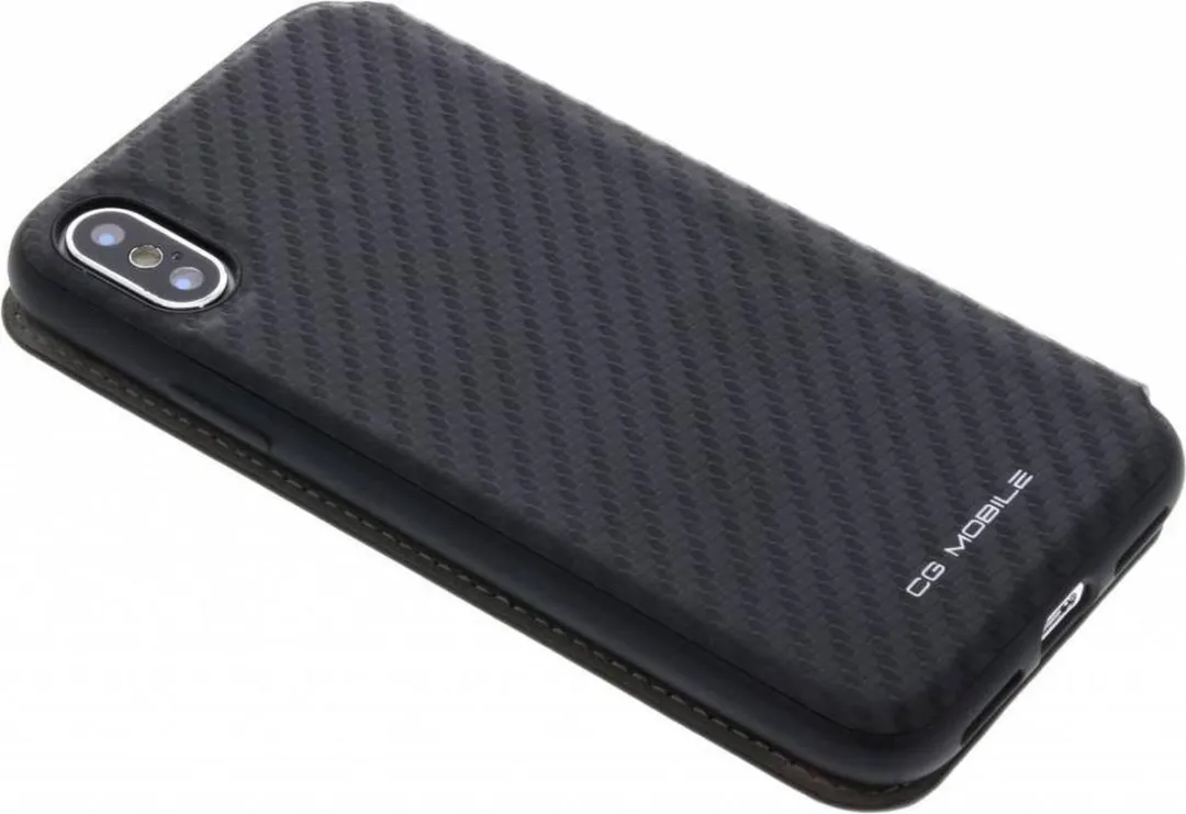 Ferrari iPhone X/10 Hoesje - Zwart
