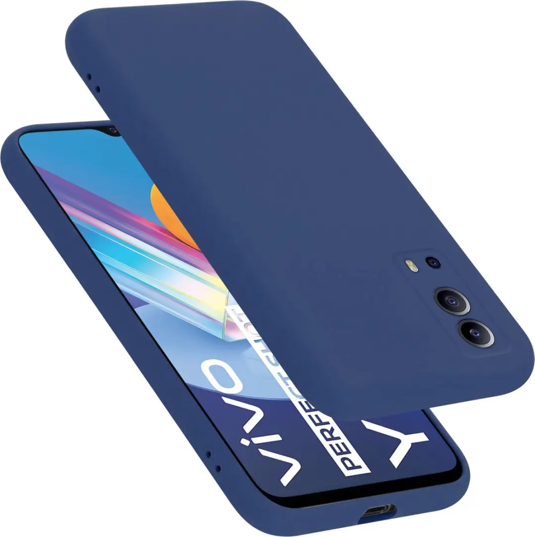 Cadorabo Hoesje geschikt voor Vivo Y52 5G / Y72 5G in LIQUID BLAUW