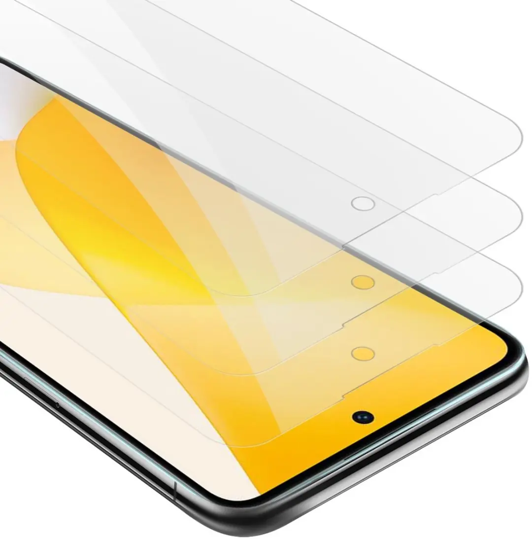 Cadorabo 3x Screenprotector geschikt voor Xiaomi 12 LITE