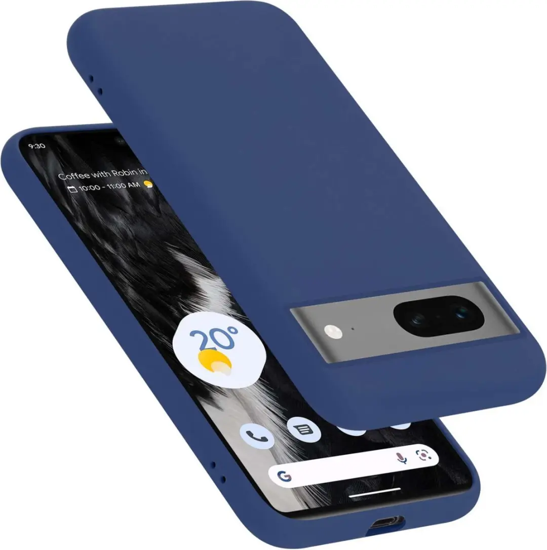 Cadorabo Hoesje geschikt voor Google PIXEL 7 in LIQUID BLAUW