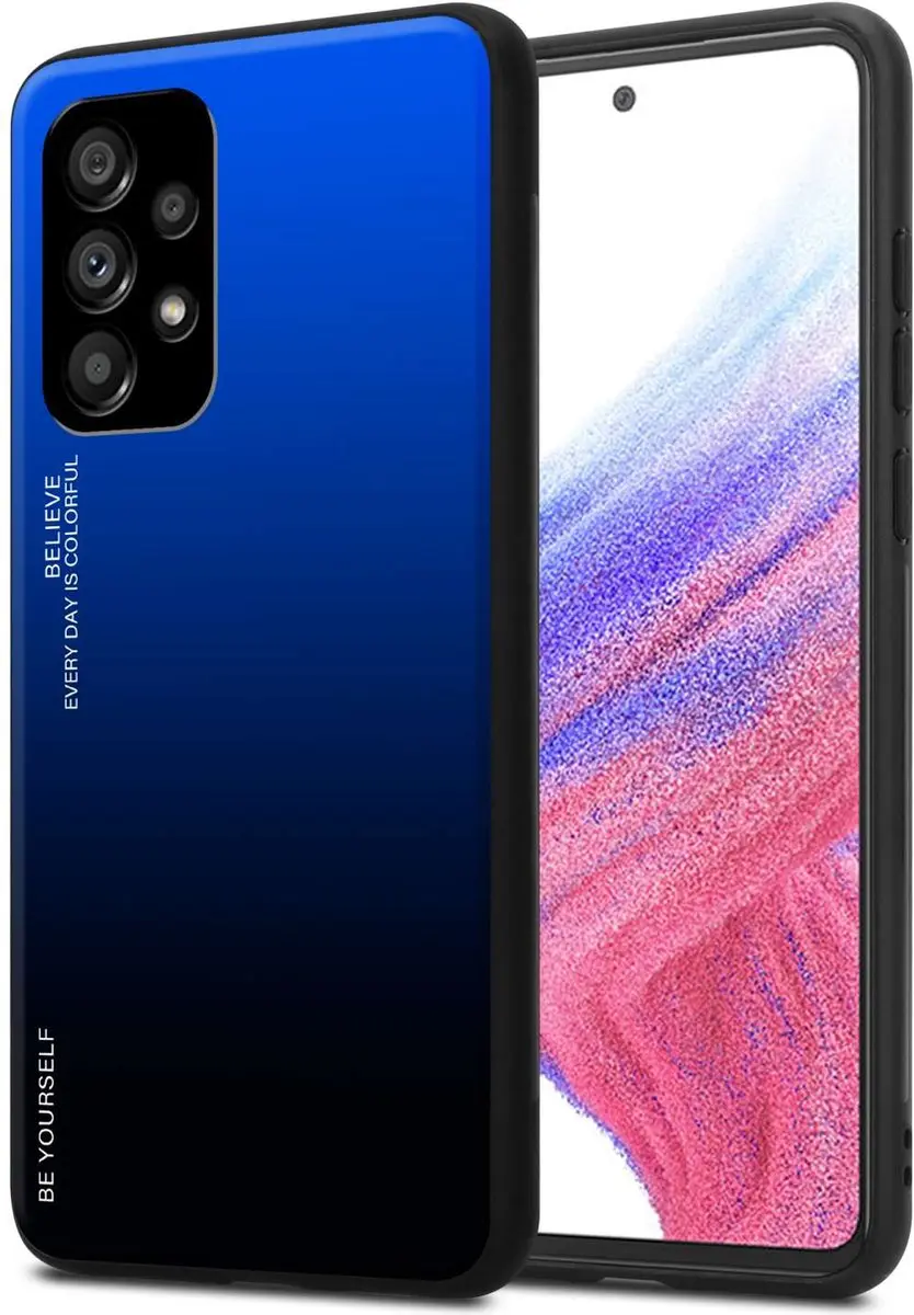 Cadorabo Hoesje geschikt voor Samsung Galaxy A53 5G in BLAUW