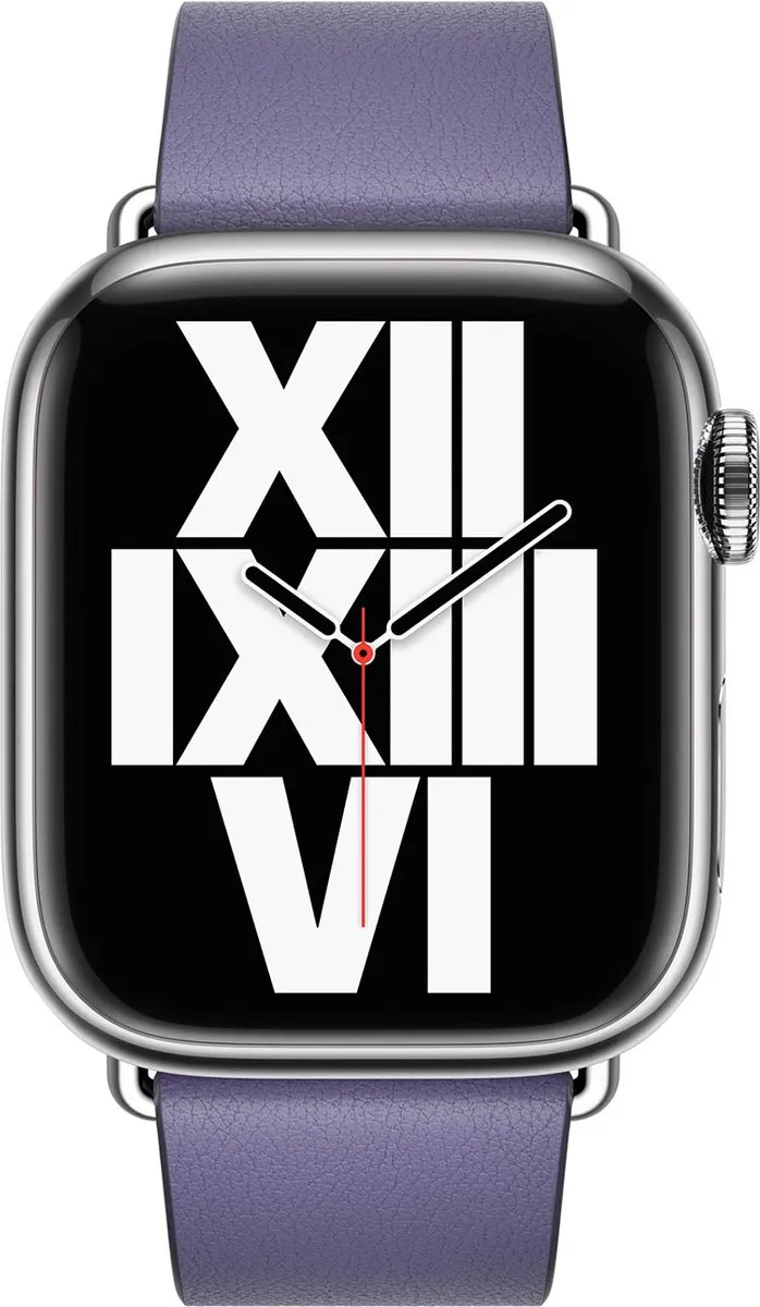 Apple Leather Band Wisteria - M - 38/40/41/42mm