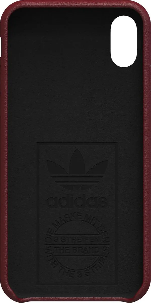 adidas OR Slim Case Leather iPhone X/Xs - Rood - afbeelding 4 van 6