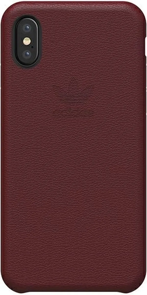 adidas OR Slim Case Leather iPhone X/Xs - Rood - afbeelding 2 van 6