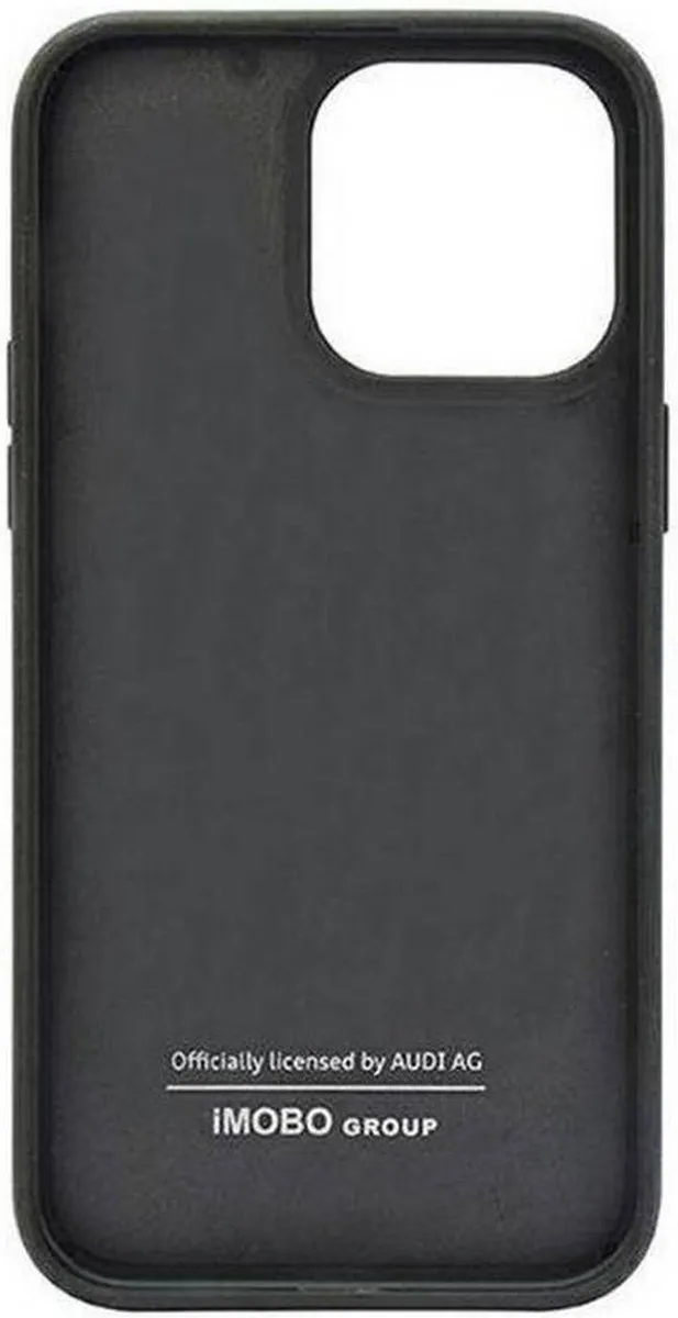 Audi Sport Carbon Back Case - iPhone 14 Pro Max - Zwart
