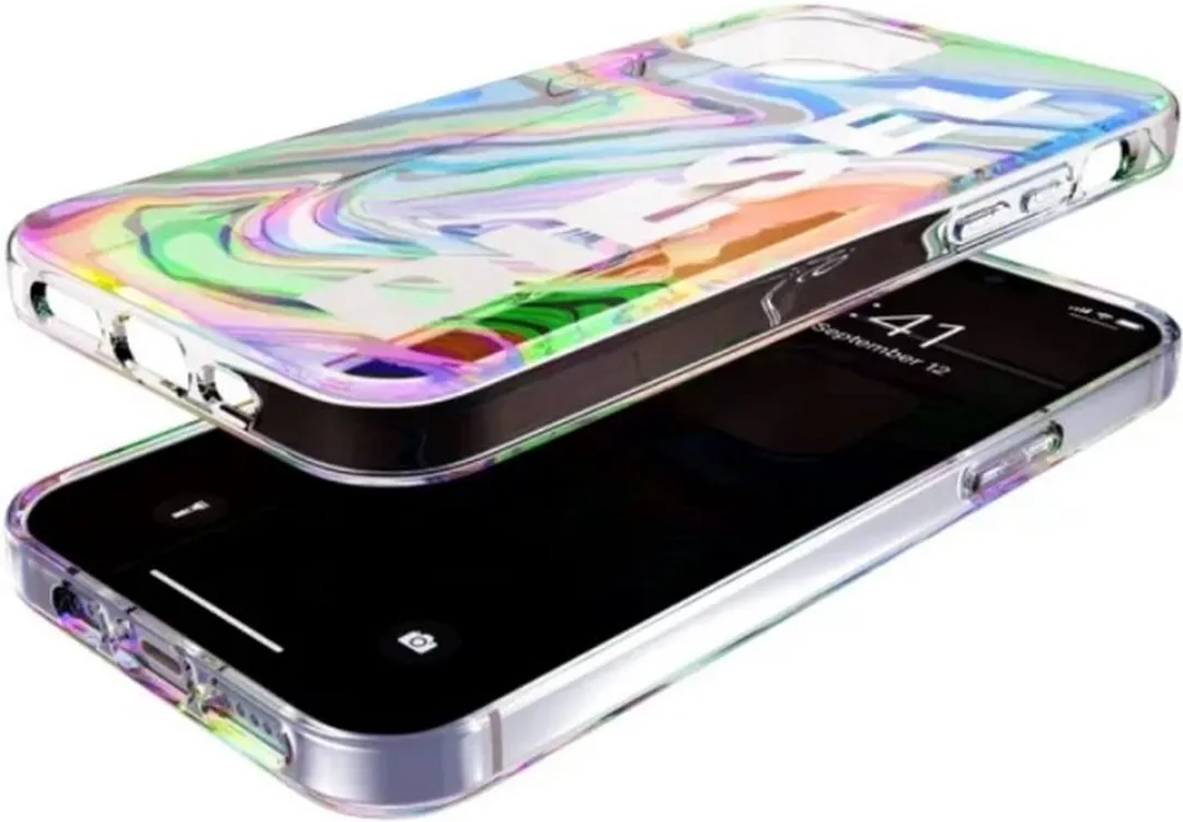 Diesel Digital Holographic iPhone 12/12 Pro Hoes - Multicolor - afbeelding 3 van 6